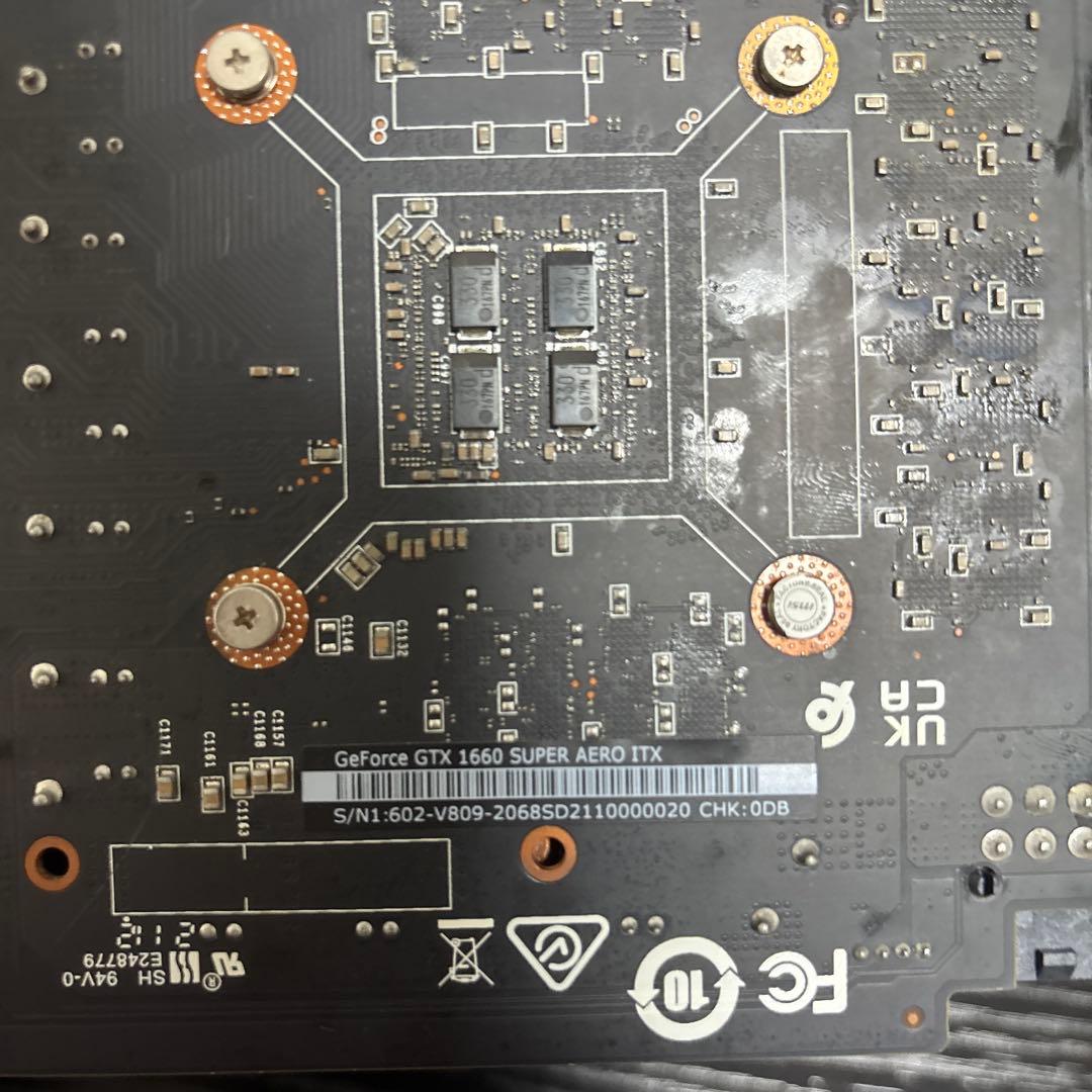 【ジャンク品】MSI GeForce GTX1660super