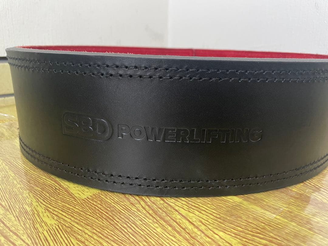 SBD パワーリフティングベルト XLサイズ 10mm 10cm 新ロゴ - メルカリ