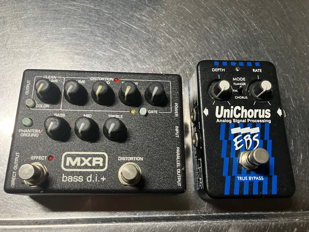 【要説明】MXRBassD.I.+EBS UniChorus UniChorus SE – モリダイラ楽器