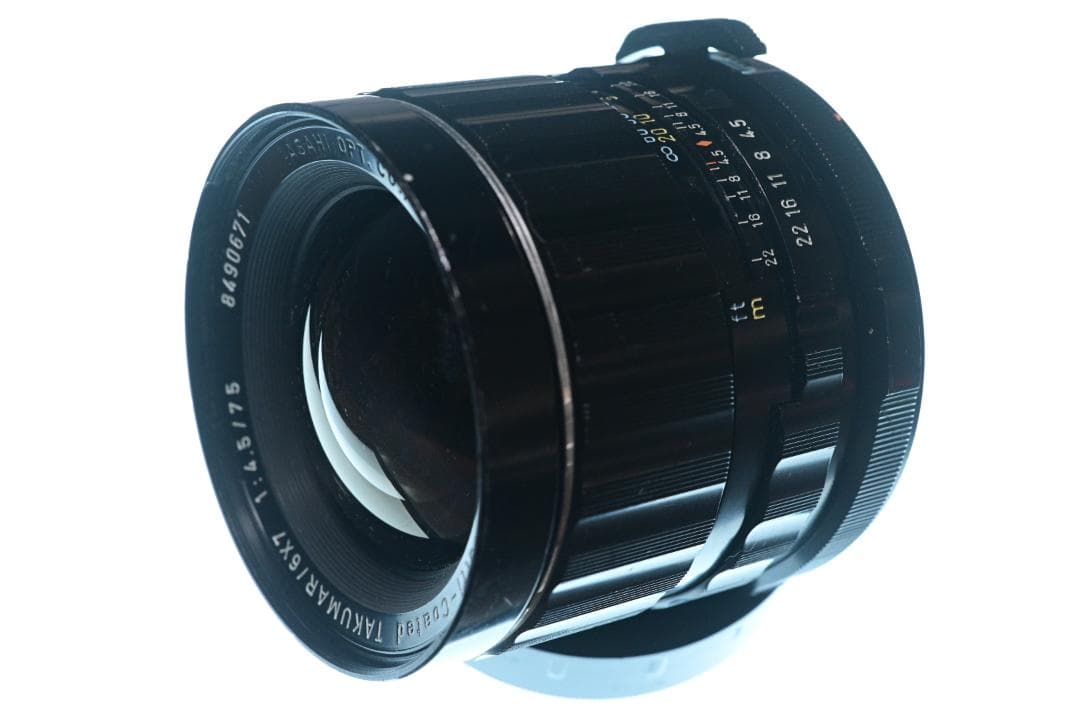 Super-Multi-Coated TAKUMAR 6x7 75ｍｍ F4.5