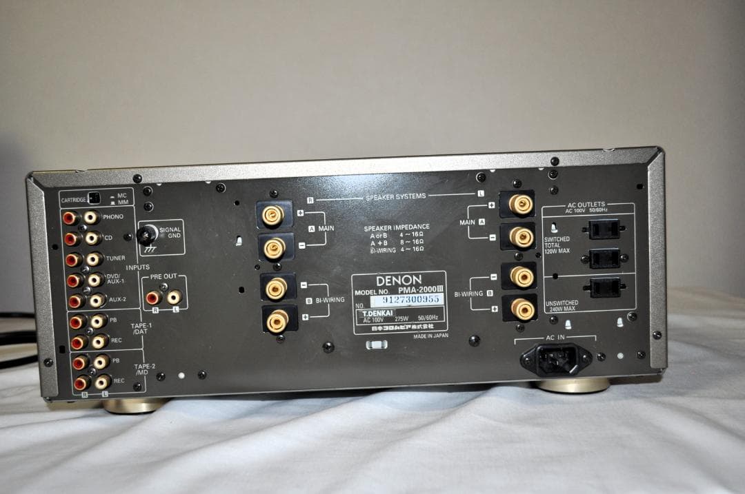 DENON PMA-2000Ⅲ動作品