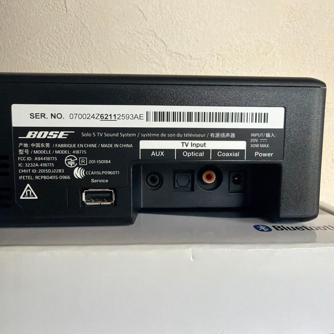 Bose Solo5 スピーカー 本体