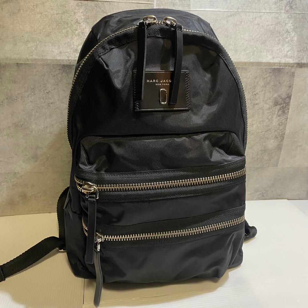 【極美品】MARC JACOBS　BIKER　NYLON BACKPACK THE BIKER NYLON MEDIUM BACKPACK/ザ バイカー ナイロン ミディアム