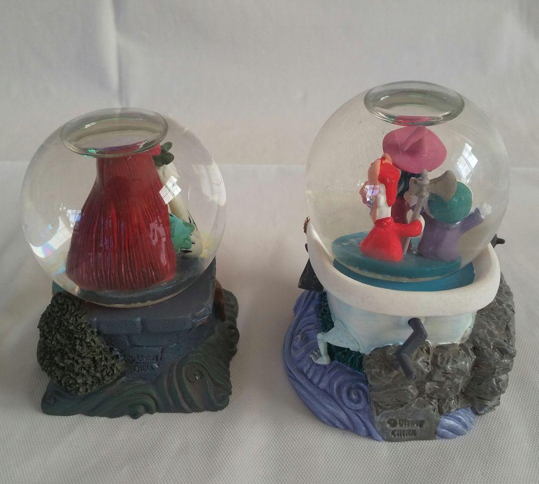 ナイトメアビフォアクリスマス スノードーム 2個セット サリー 悪ガキ3