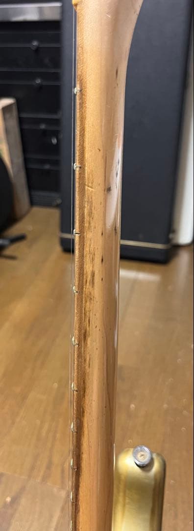 ジャンク！メイビス・ショートスケール・ストラト！加工あり。ハード