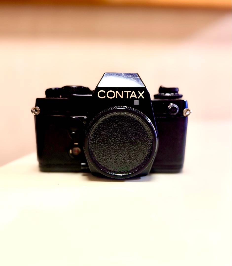 （動作良好） CONTAX 139+ワインダー（貼革・モルト交換整備済）