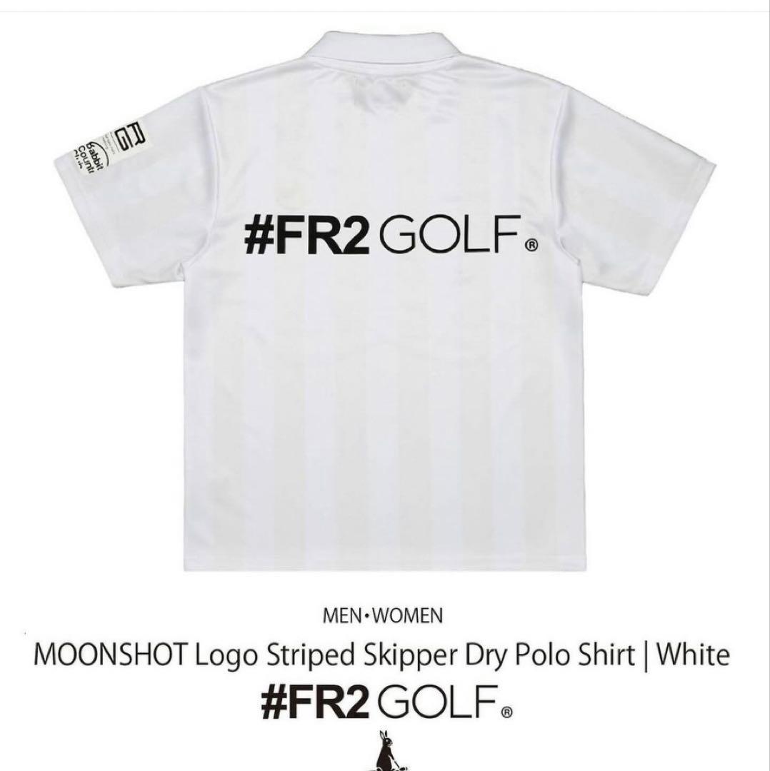 FR2GOLF ポロシャツ MOONSHOT Logo polo サイズXL