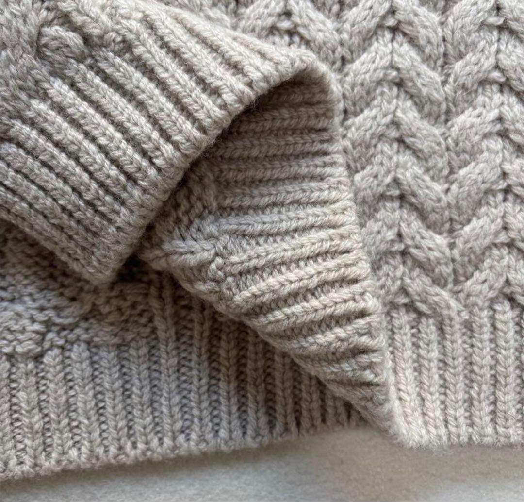 edit & co./エディットアンドコー】 アランニット - メルカリ