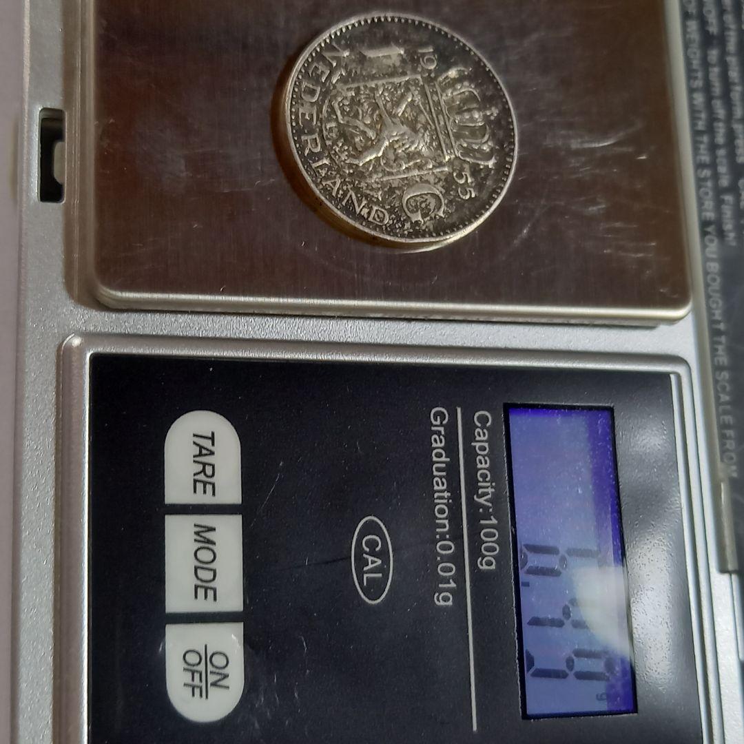 オランダ 1ギルダー銀貨 6枚まとめて グルテン ネーデルランド