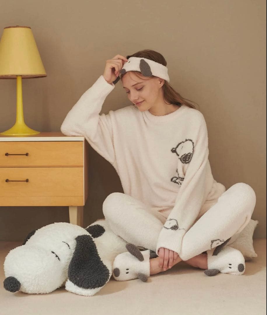 スヌーピー BIGぬいぐるみ 2020 ジェラートピケ PEANUTS タグ付き