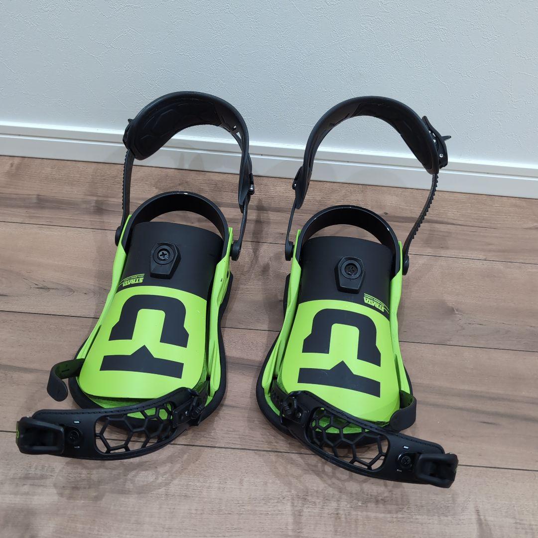 UNION STRATA ビンディング グリーン/ブラック Amazon | Union Strata チーム スノーボード ビンディング メンズ