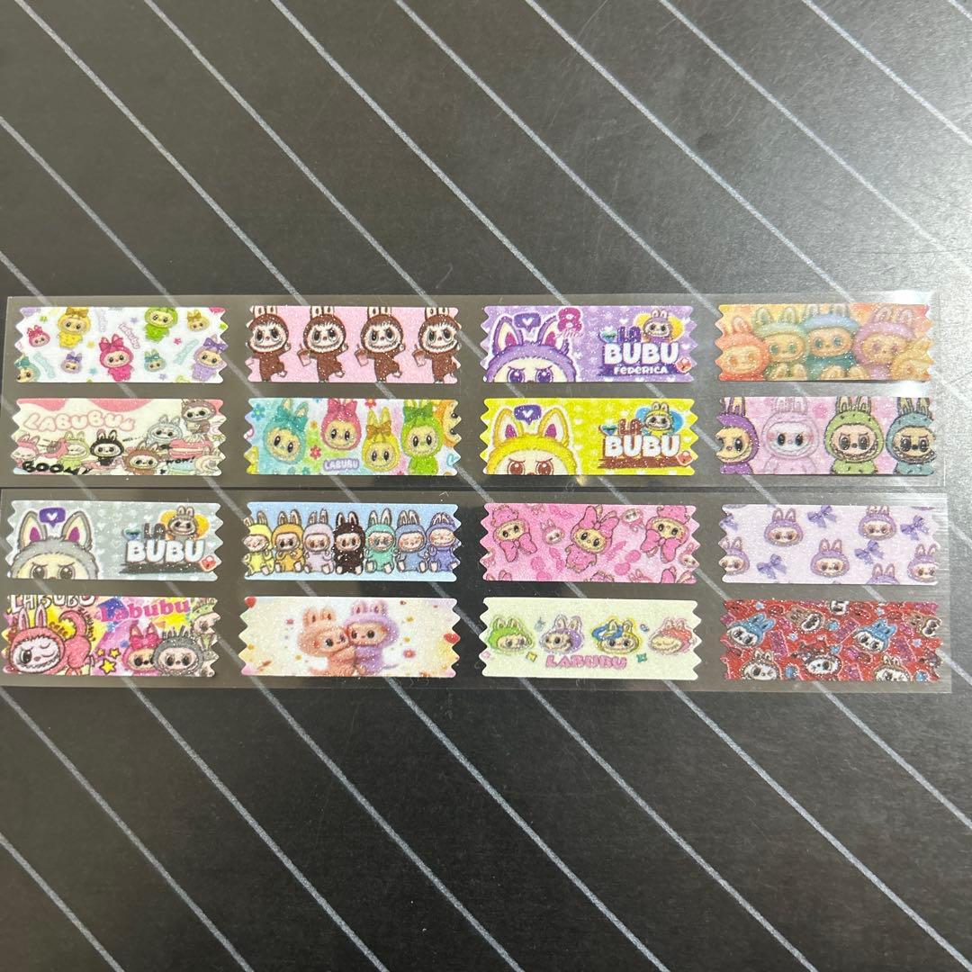 ラスト1点☆ロールシール 切り売り16柄 ラブブ - メルカリ