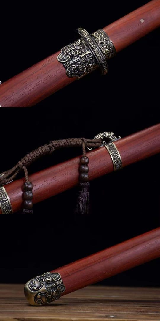 古兵器 武具 刀装具 日本刀 模造刀 フライホーン環首唐刀