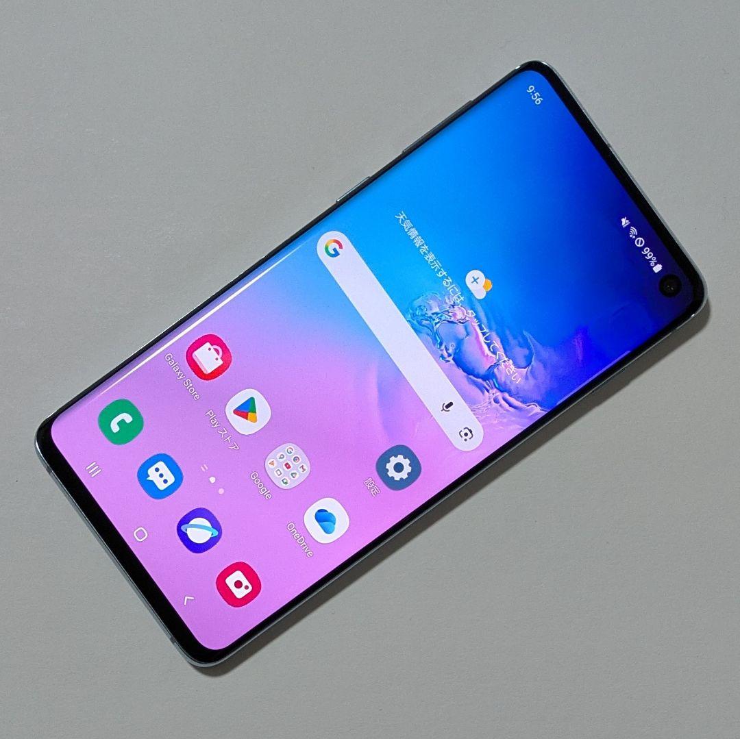 【美品】Galaxy S10 SM-G973C 青 ドコモ SIMフリー 新品 未使用品 」SIMフリー Galaxy S10 SM-G973C Prism Blue ブルー