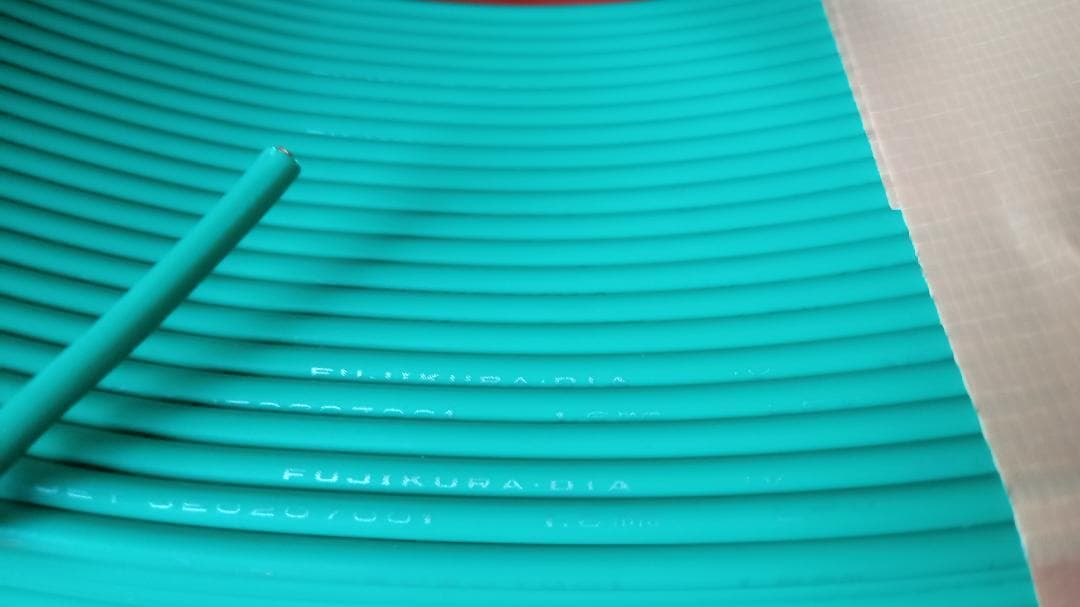 IVケーブル　1.6　フジクラダイヤケーブル　7.5kg No.709