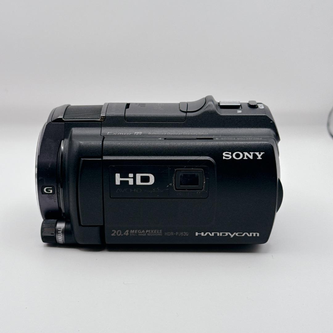 良品】SONY ビデオカメラ HDR-PJ630V プロジェクター機能搭載 - メルカリ