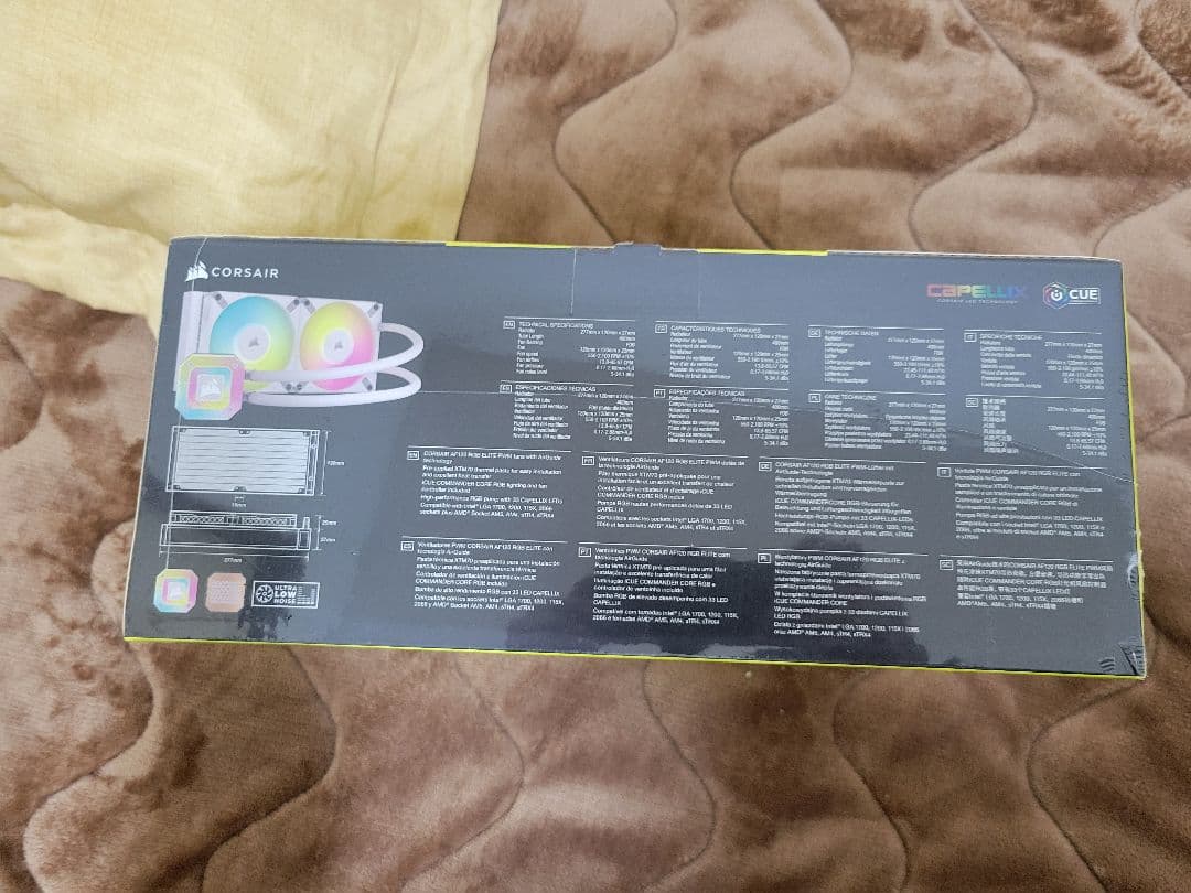 iCUE H100i ELITE CAPELLIX XT 240mm クーラー