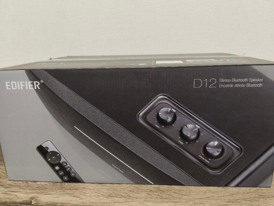 EDIFIER D12 Stereo Bluetooth Speaker 黒