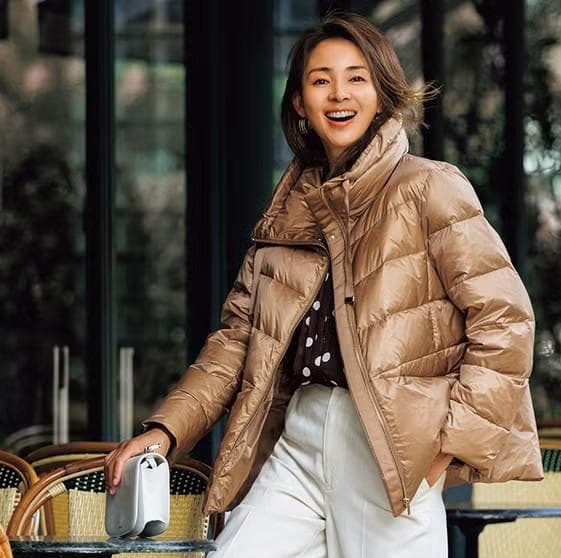 現行 きれいめ❤️ドゥクラッセ❤️ダウンコート❤️11号 L 手洗い