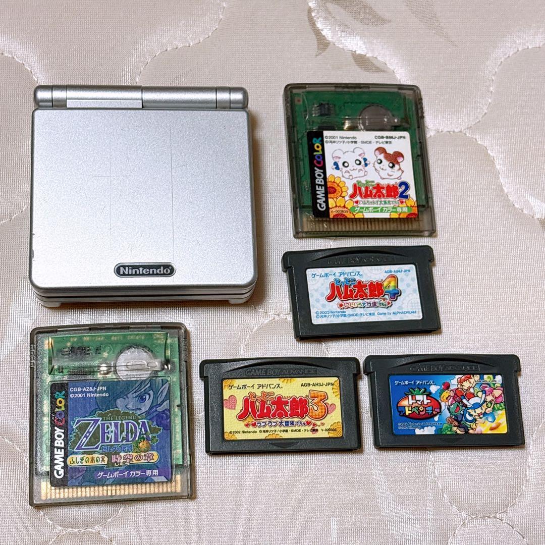 任天堂　ゲームボーイアドバンスSP 充電器・ソフト付き 任天堂ゲームボーイアドバンスSP GBA 任天堂DS 充電ケーブル データ