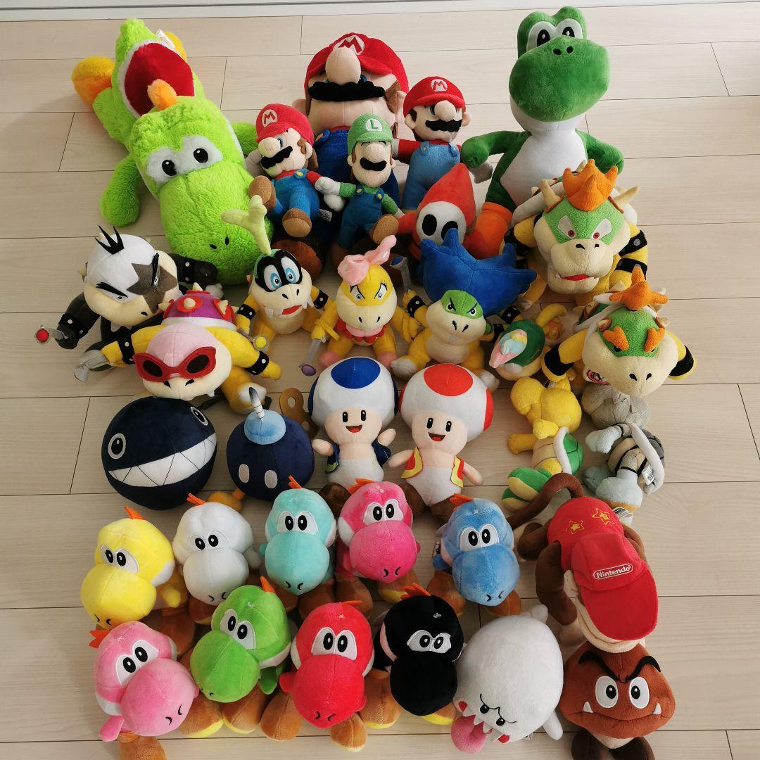 スーパーマリオ ぬいぐるみ 33体まとめ売り - メルカリ