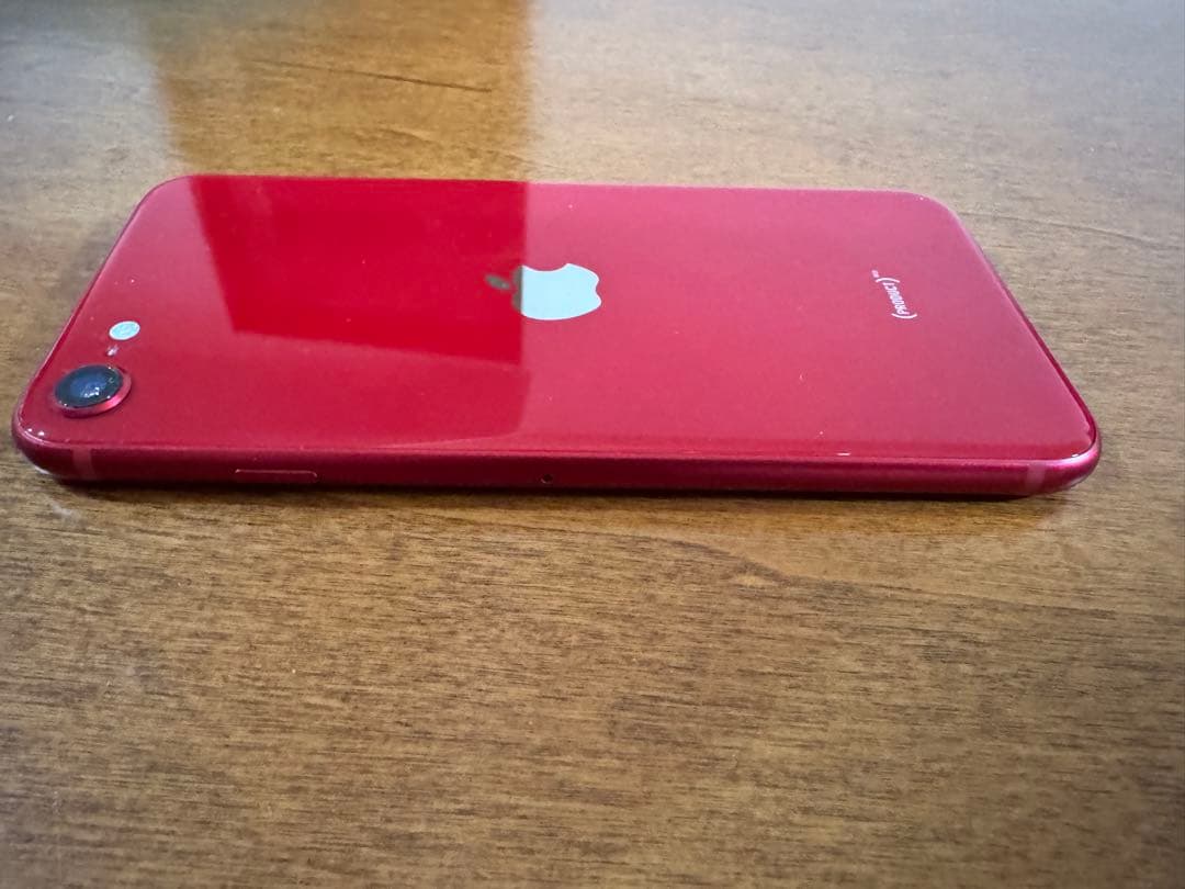 Apple iPhone SE (赤) 64GB 本体 美品動作品 SIMフリー