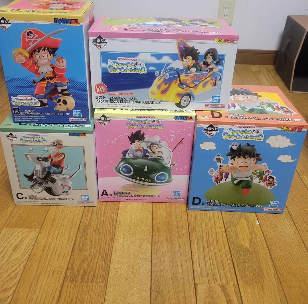 ドラゴンボール一番くじスナップコレクション2 フィギュア全種おまけ