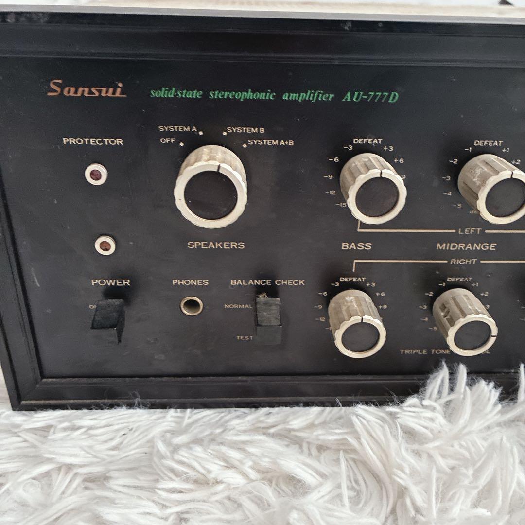 SANSUI サンスイAU-777D プリメインアンプ ジャンク