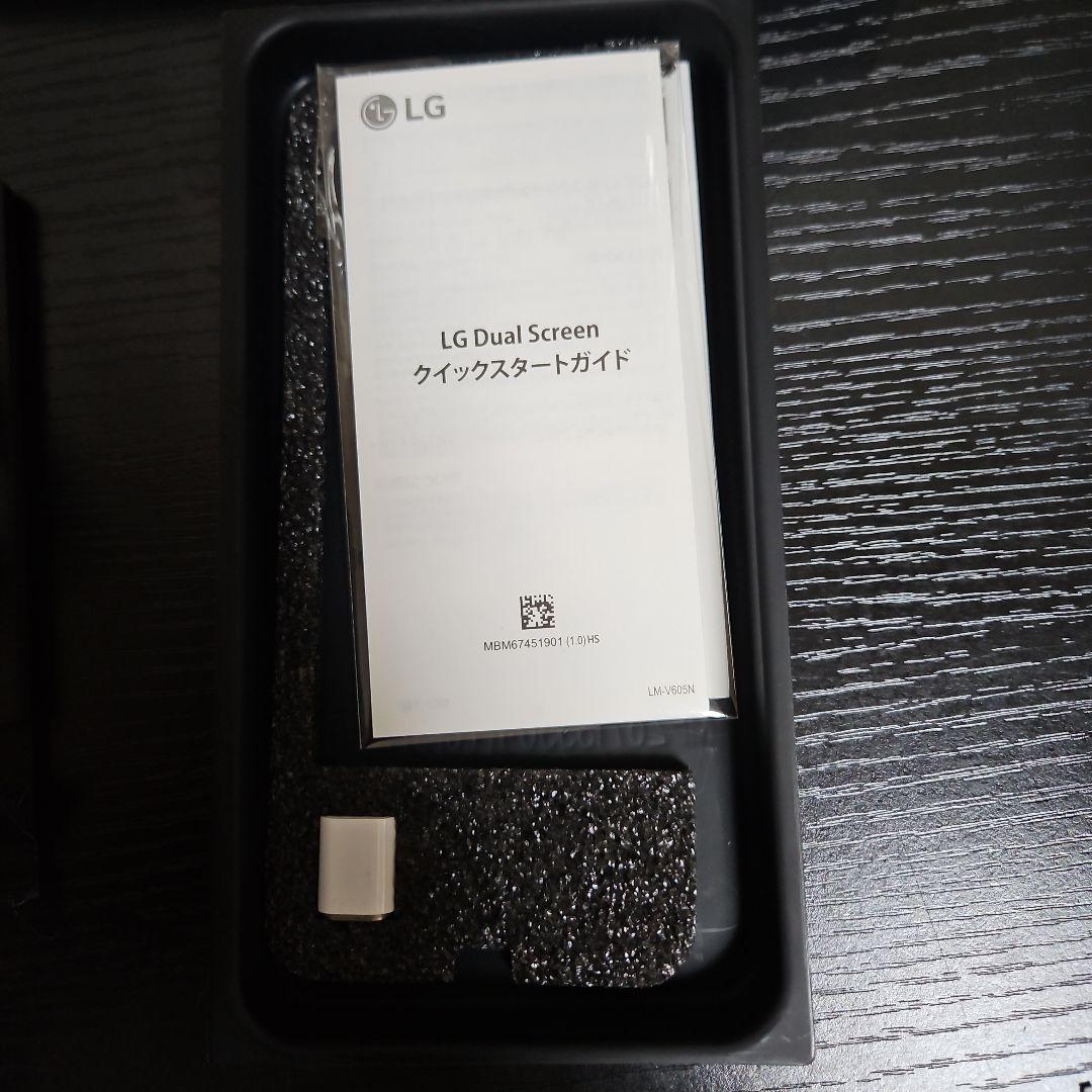 simフリー/L-51A LG Ｖ60 ThinQ 5G/128GB/ブラック