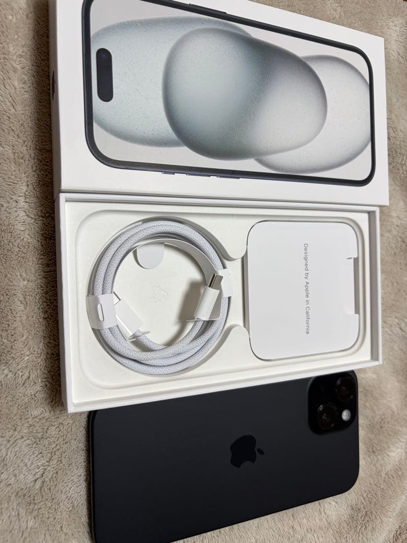 Apple iPhone 15 ブラック 512GB SIMフリー