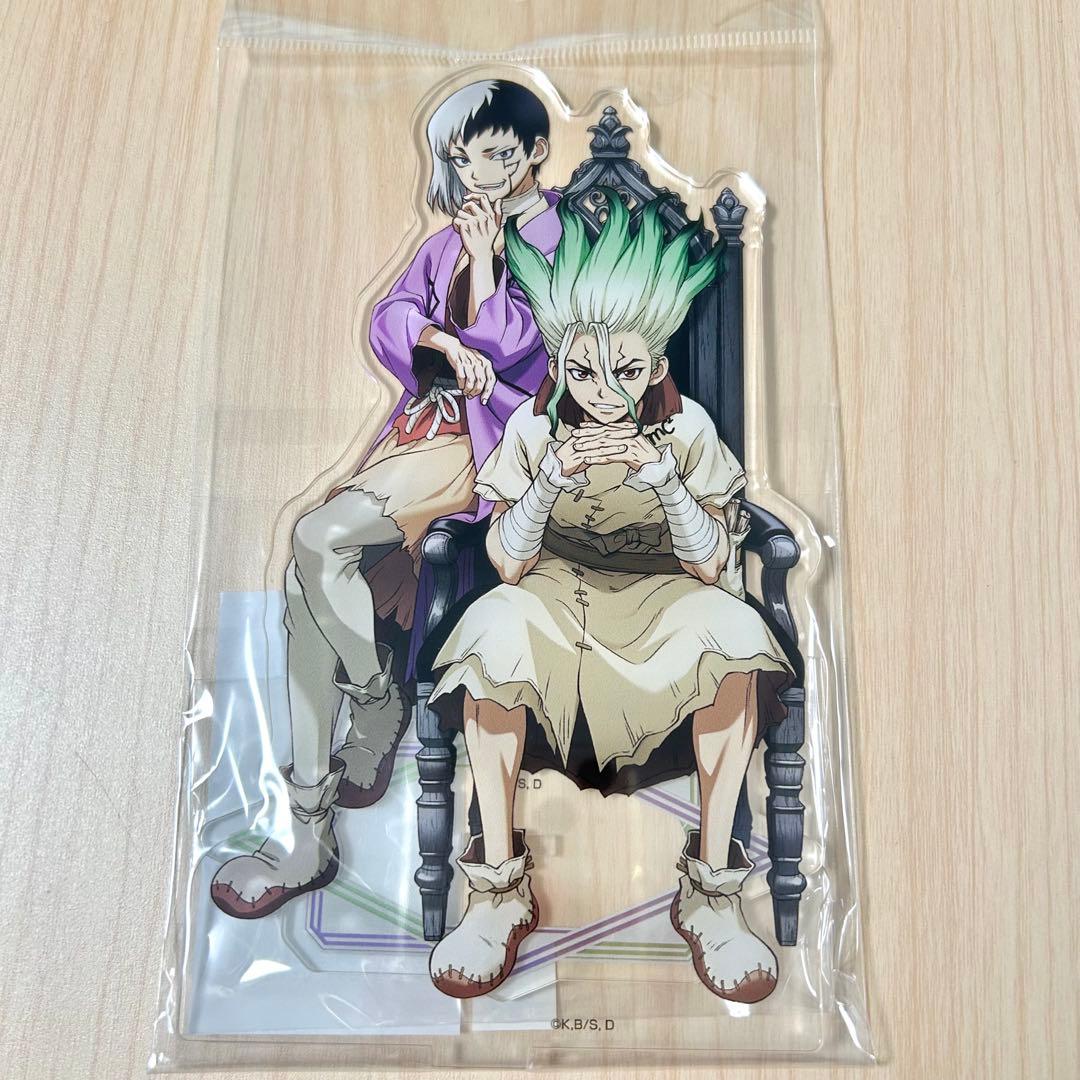 Dr.STONE 石神千空 あさぎりゲン ペア アクリルスタンド 新品 玉座