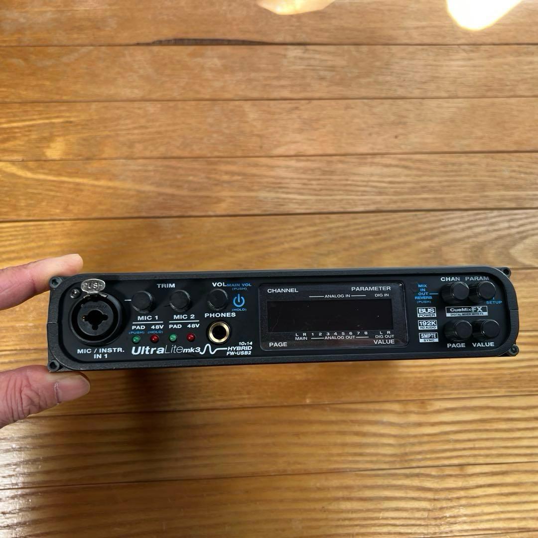 DTM・DAW MOTU UltraLite mk3 Hybrid motu-ultralite-mk3-hybrid-