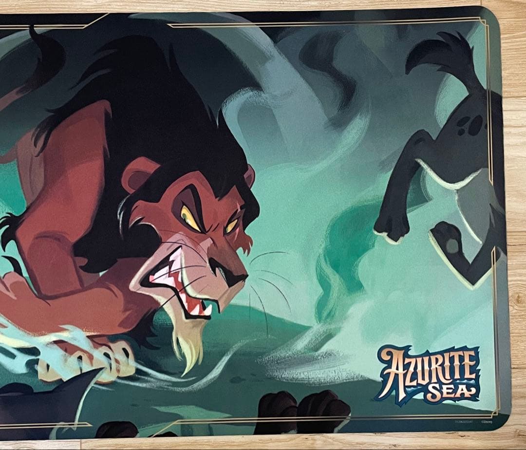 超希少 ロルカナ スカー チャンピオン プレイマット ディズニー - メルカリ