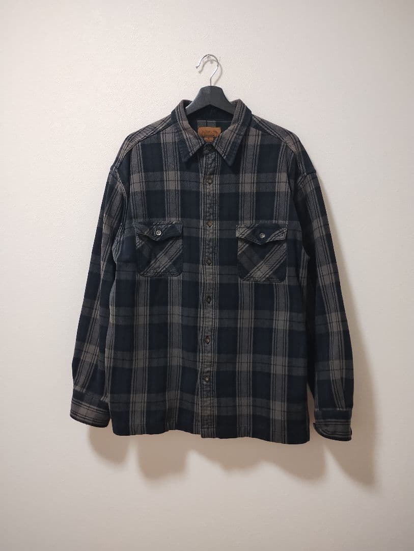 ST JOHN’S BAY セントジョンズベイ ネルシャツ ヘビネル XL ST.JOHN'S BAY