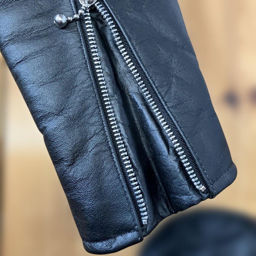 KAKUISHI 本革 ダブルライダースジャケット - メルカリ