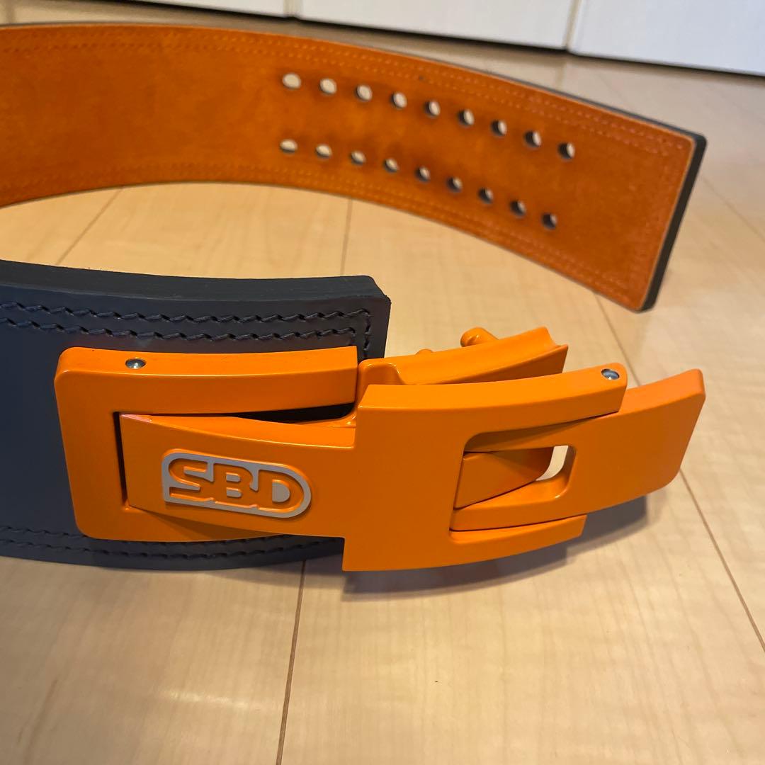 SBD パワーリフティングベルト 13mm Mオレンジ - メルカリ