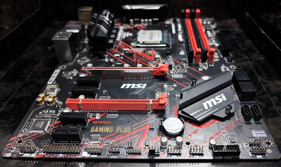 セット売り!! Ryzen5 3500X+MSI B450 GAMING 動確済