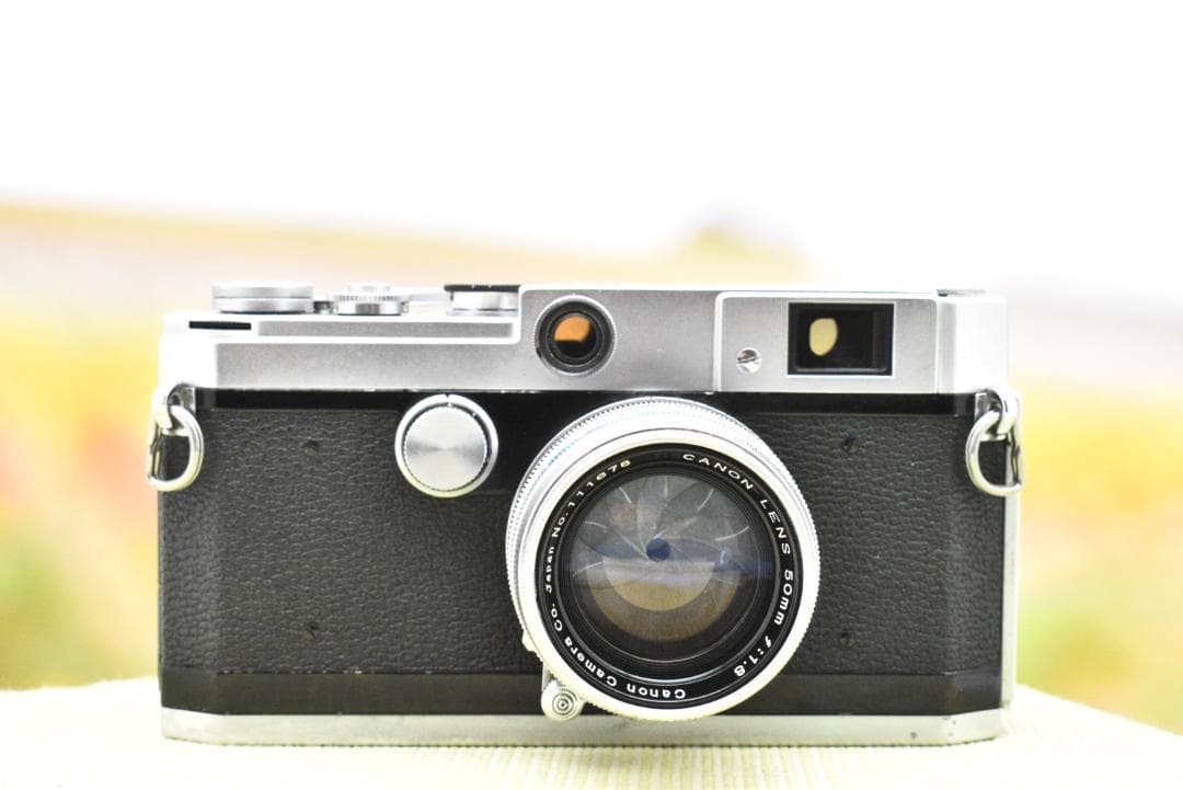 【整備済】 Canon L2 + 50mm F1.8 レンジファインダーカメラ