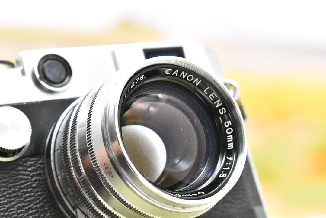 【整備済】 Canon L2 + 50mm F1.8 レンジファインダーカメラ