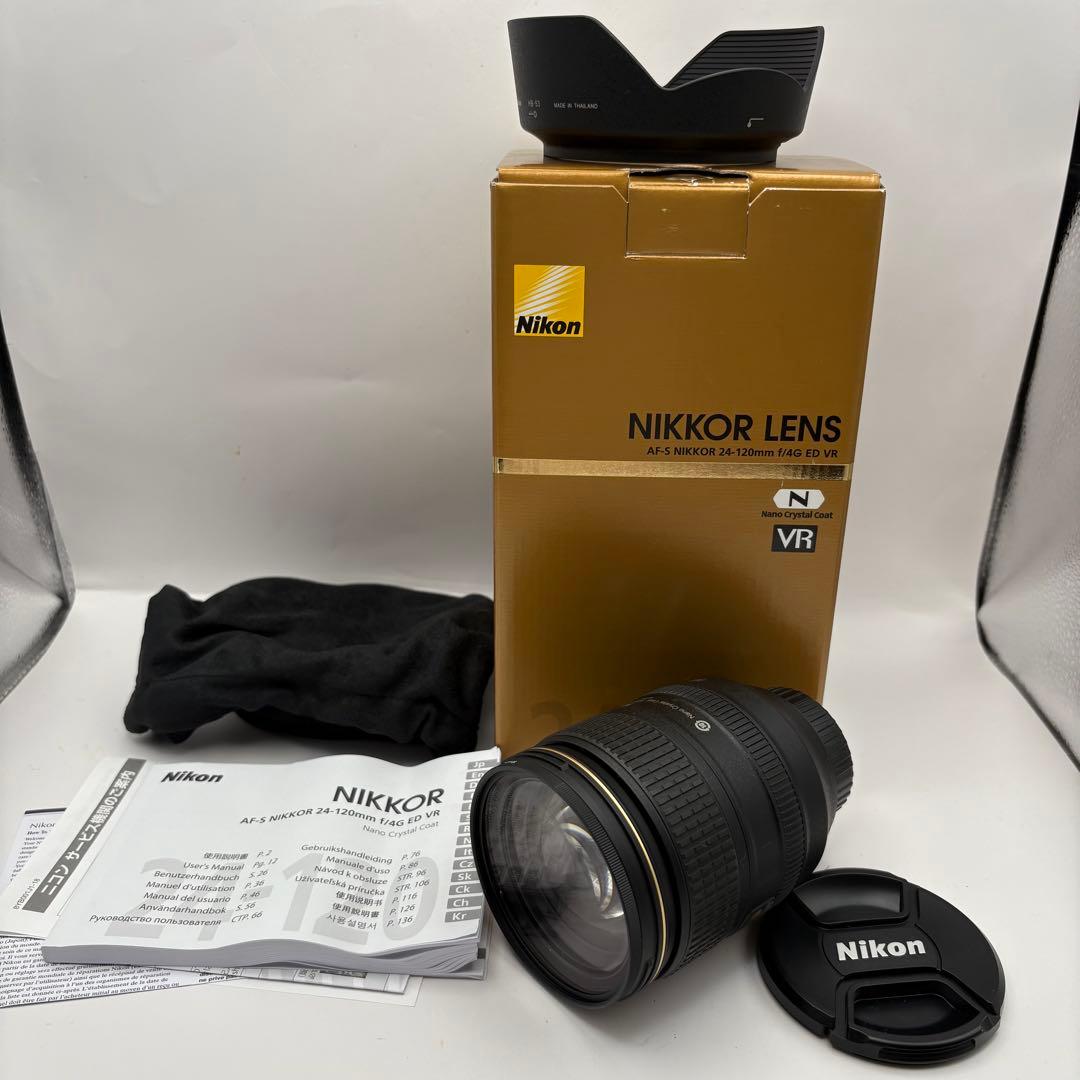 レンズ(ズーム) Nikon AF-S NIKKOR 24-120mm f/4G ED VR Amazon.com : Nikon 24-120mm f/4G ED VR AF-S NIKKOR Lens for Nikon