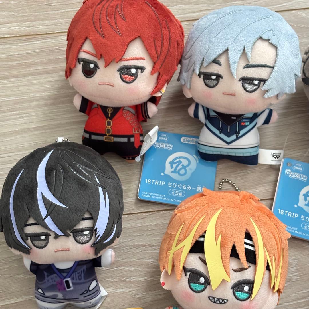 18TRIP エイトリ ちびぐるみ まとめ売り 練牙 子タろ 潮 雪風 - メルカリ