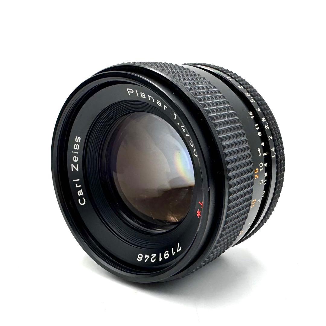 完動品 CONTAX Planar T* 50mm F1.４ MMJ 単焦点