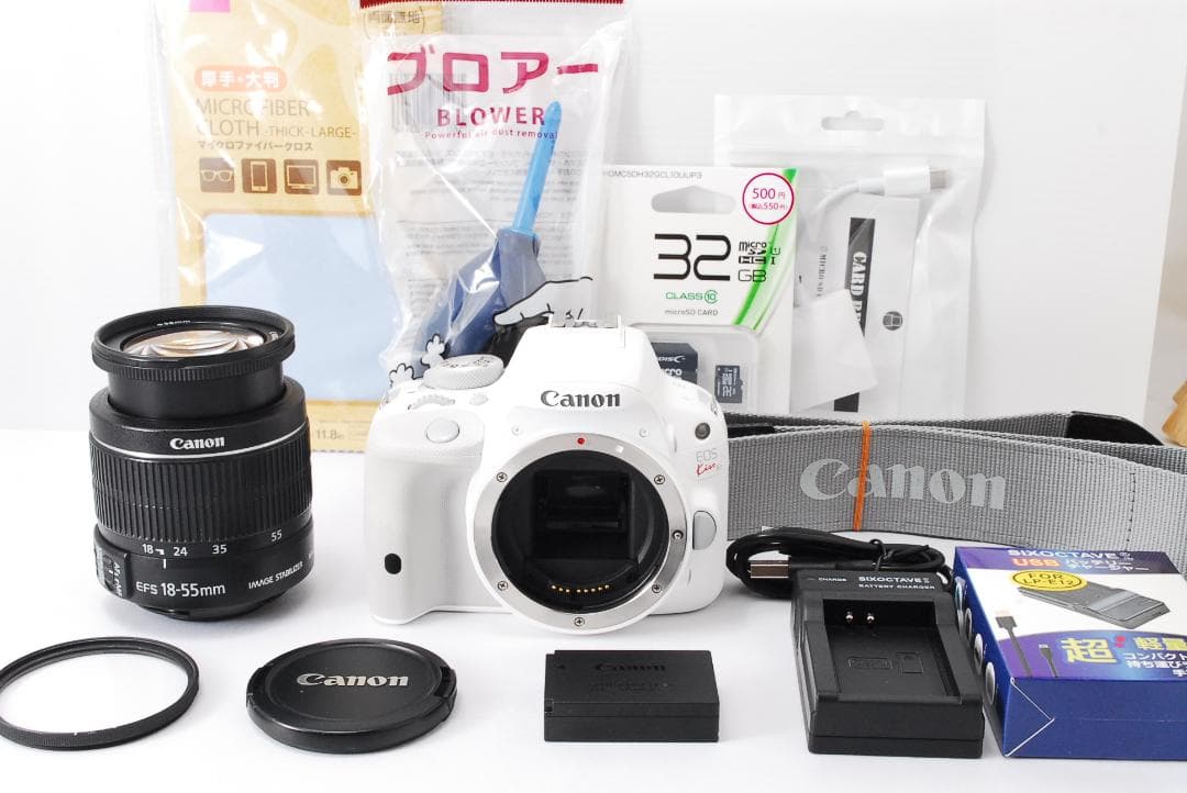 ❤️希少ホワイトボディ✨Canon Kiss X7 スマホ転送OK 使用感少✨美品