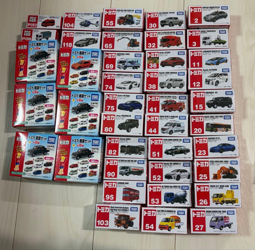 トミカ 新品未開封 ポケットトミカ トミカ標識セット まとめ売り 計40