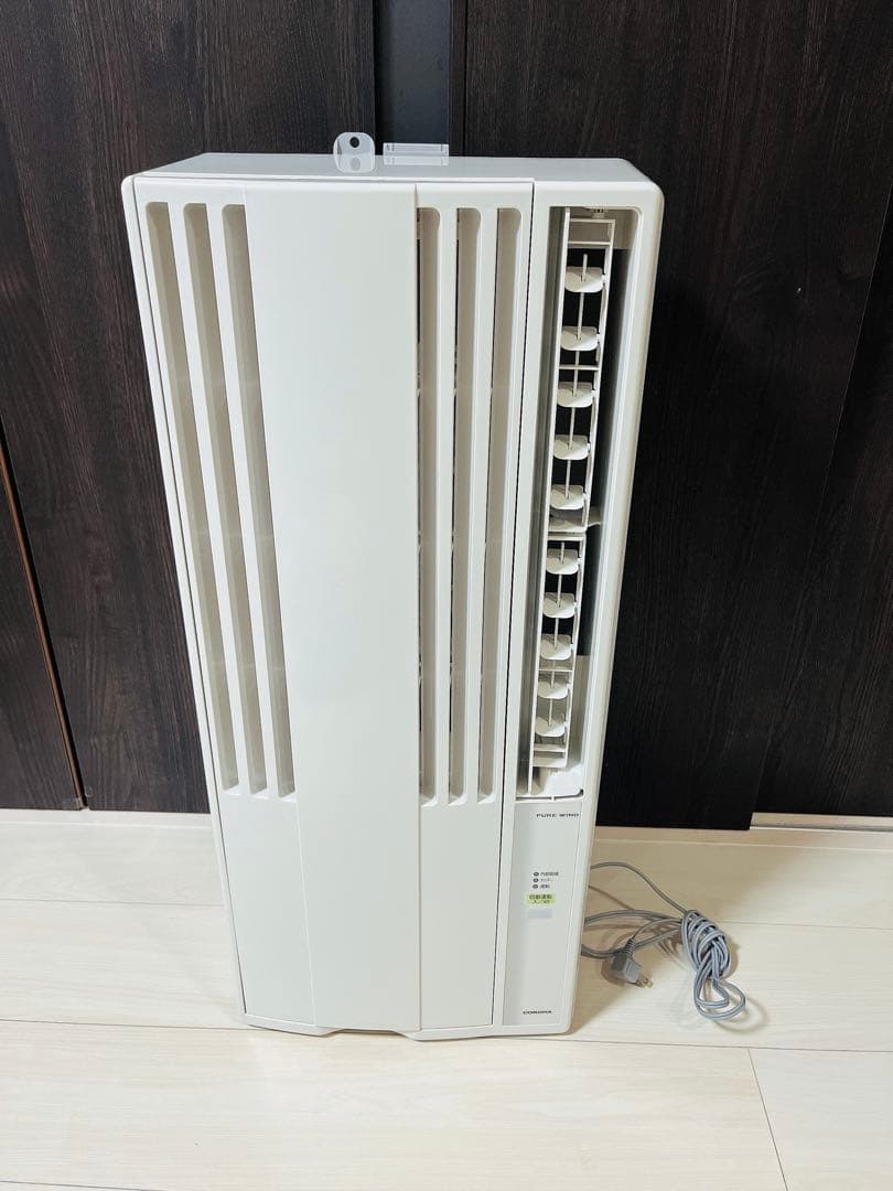 極美品✨高年式]CORONA 窓用エアコン(21年製)冷暖房機能