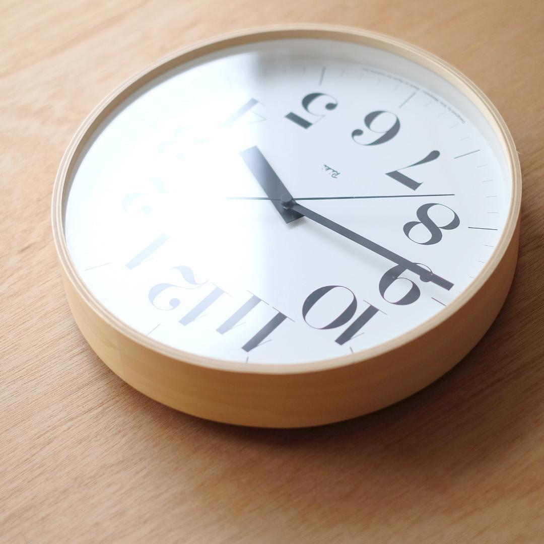 リキクロック 電波時計 大 30.5cm / Riki Clock RC 渡辺力