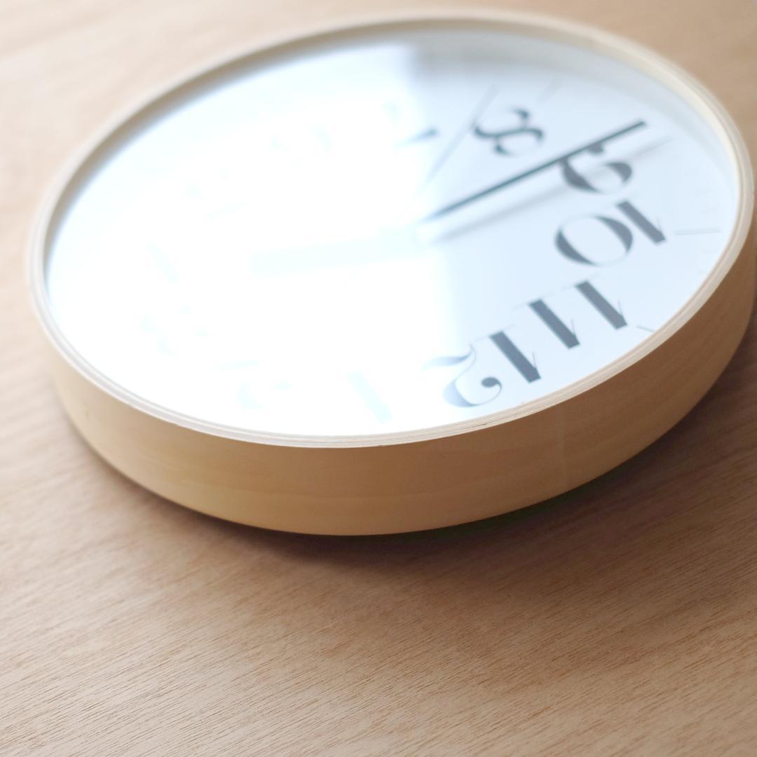 リキクロック 電波時計 大 30.5cm / Riki Clock RC 渡辺力