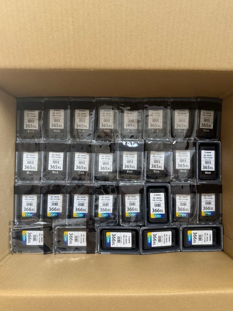 使用済Canon純正インクカートリッジ74個 XKI-N21+N20/5MP 純正 インクカートリッジ キヤノン XKI-N21/N20 1個