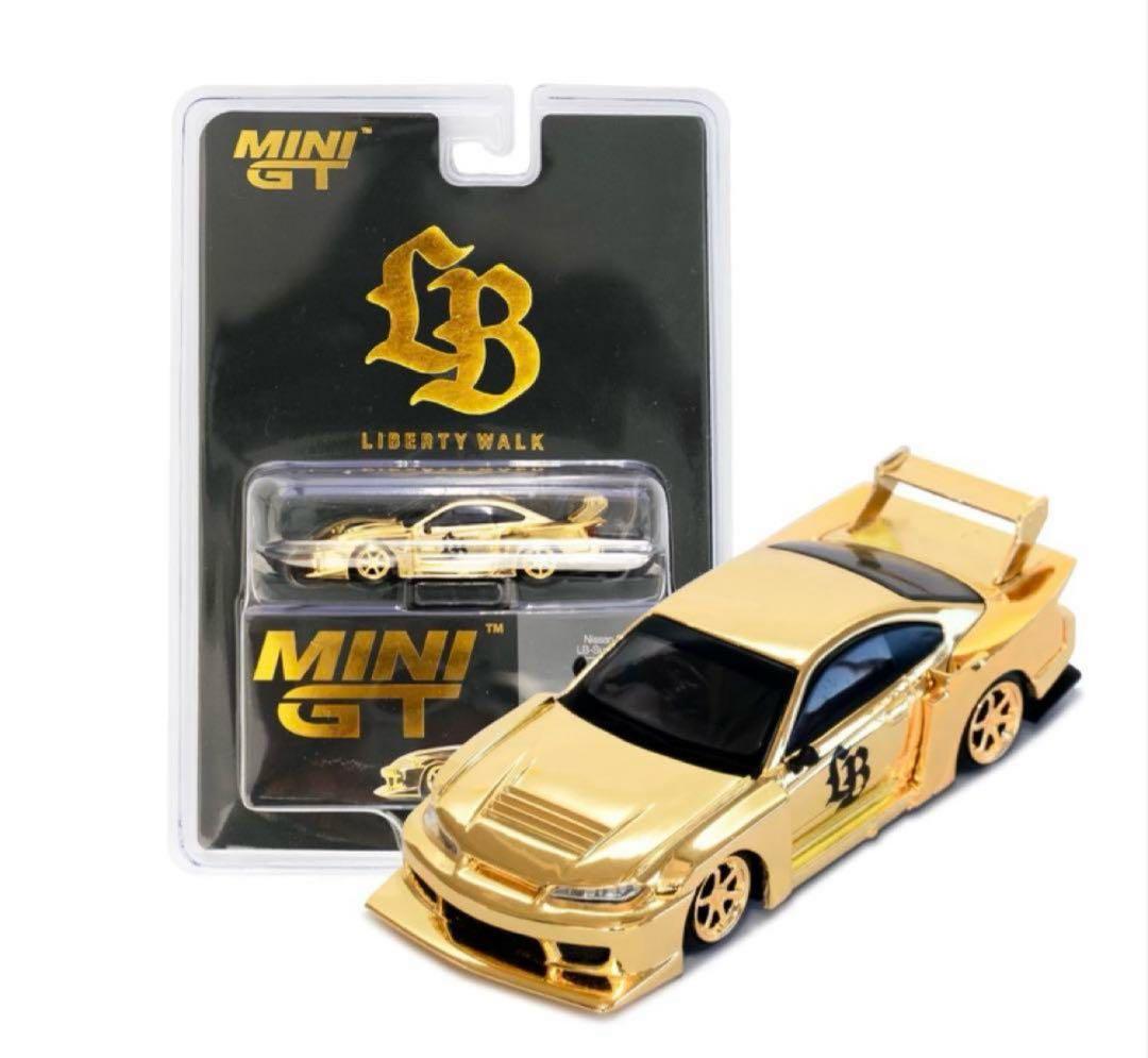 ミニGT MINI GT LBWK 原宿限定 S15 シルビア ゴールド - メルカリ