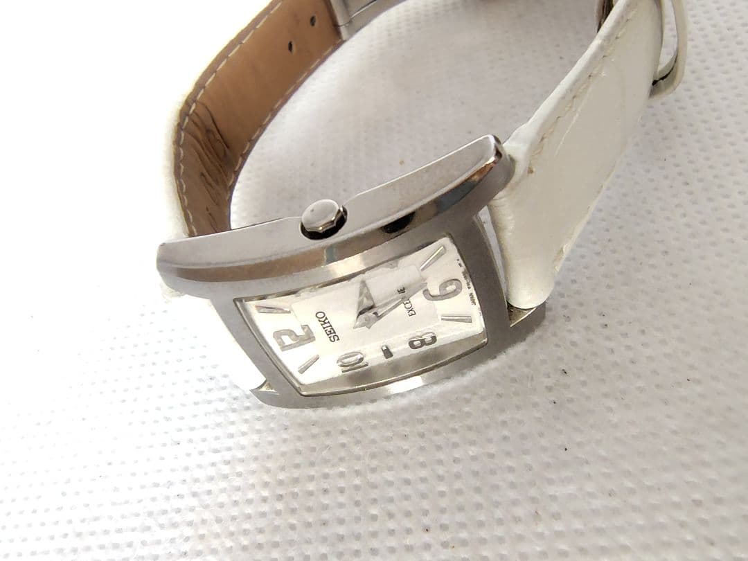 ベルト未使用、美品、希少】SEIKO セイコー エクセリーヌ 白蝶貝